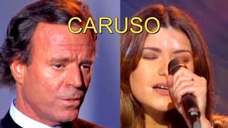 Julio Iglesias dueto con Laura Pausini (Caruso - en directo)