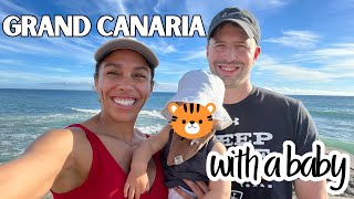 TRAVELING WITH A BABY✈️ Grand Canaria Vlog