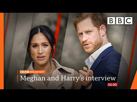Oprah interview: Racism claims, Harry 'let down' by dad, and Meghan on Kate 🔴 @BBC News live - BBC