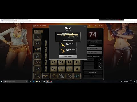 Crossfire Bingo : Full video Draw bingo to get M4A1 - S Noble Beast