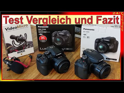 Panasonic Lumix DMC FZ300 - Panasonic Lumix DC FZ82 - Rode Video Micro [ Test & Vergleich & Fazit ]