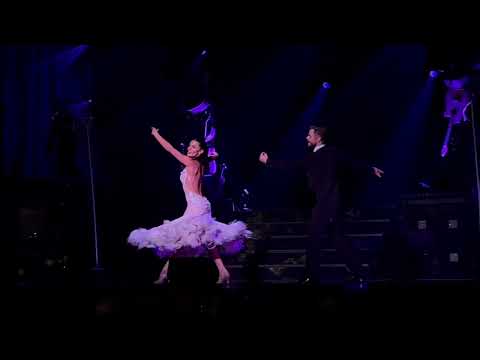 Derek Hough and Hayley Hough Tribute for Len Goodman - Moon River Waltz - Symphony of Dance Tour