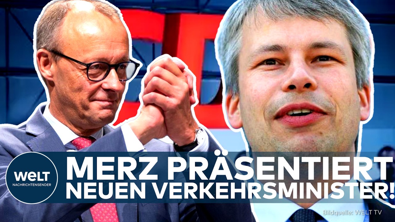 PERSONAL-KEHRTWENDE: Merz beendet Personalstreit! Steffen Bilger soll neuer Verkehrsminister werden!