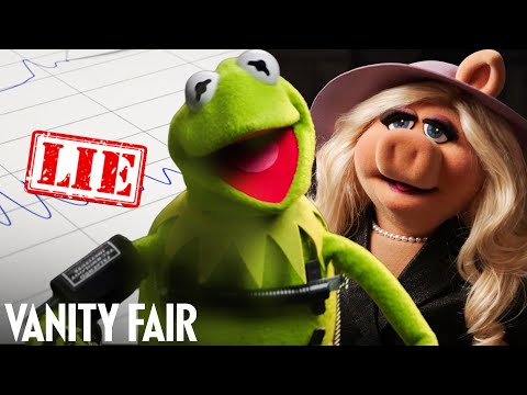 Miss Piggy & Kermit Take a Lie Detector Test | Vanity Fair