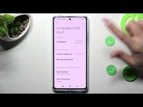 How to Turn On / Turn Off the Automatic Text Correction on a REDMI Note 12 Pro+