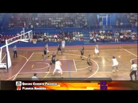 Resumen del amistoso entre Quesos Cerrato Palencia y Planasa Navarra, 2013/2014