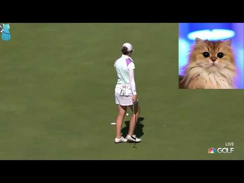 SHE DOESN'T PUTT LIKE JESUS NOW!!! Golf Shot Fails 2019 Indy Women in Tech LPGA Tournament