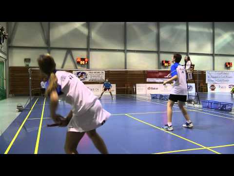 2.GP"A" U13 - 3. kolo Mix - Matěj Kozelský, Klára Petrušková