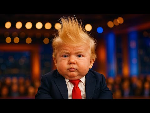 Baby Donald Trump’s Hair Will Shock You! (AI Parody)