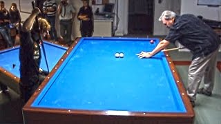 Mike Massey & Venom, Artistic Billiard (Carom table)