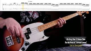 Electric Light Orchestra-Long Black Road-Bass Cover with Animated Tabs