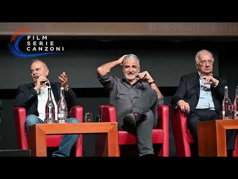 "L'assurda storia della Gialappa's Band" alla Festa del Cinema di Roma. Marco Santin. Giorgio Gherarducci e Walter Veltroni