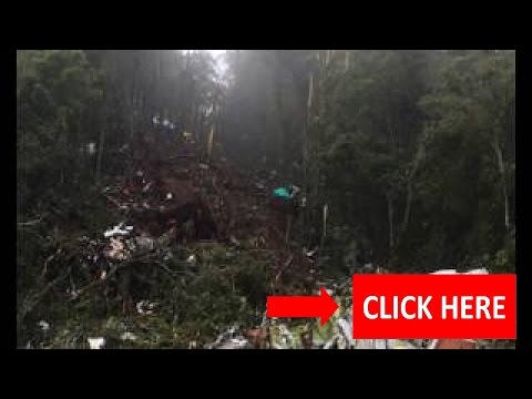 IMAGENS ACIDENTE DO TIME DO CHAPECÓ AVIÃO CAI NA MATA / Chapecó