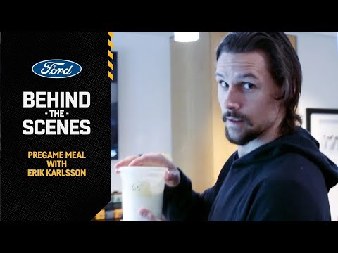 Erik Karlsson's Pregame Meal | Pittsburgh Penguins