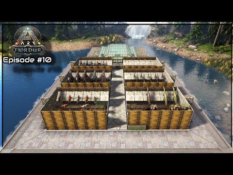 Building a ultimate kibble factory! - ARK Fjordur [Ep10]