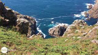 Aussicht und Weg Richtung Cabo de la Nave