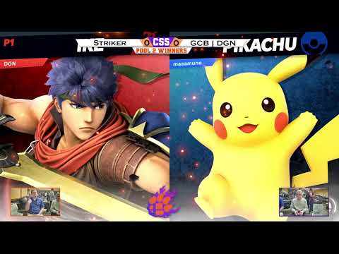 Clemson Smash Series 39 - Winners - GCB | DGN (Ike) vs. Striker (Pikachu) - SSBU
