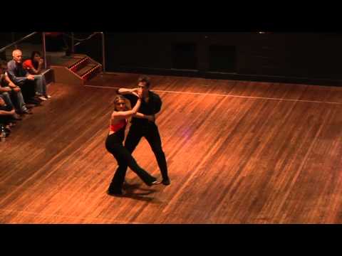 2012 CMJ Championships - Scott Stuart and Melina Ramirez - West Coast Swing Performance