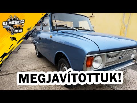 Garázs videó 194. - IZS pickup nagy generál