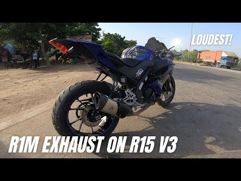 Akrapovic Evolution Exhaust on Yamaha R15 v3 bs4 | PS Mototube