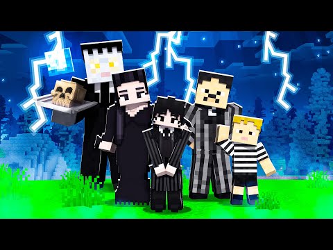 VI PRESENTO LA FAMIGLIA DI MERCOLEDÌ ADDAMS - MINECRAFT ITA