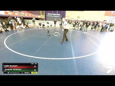 59 Lbs Champ. Round 2 - Joaquin Ascencio, MI Vs Cory Buckley, IN E238