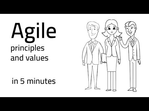 Agile principles and values in five minutes