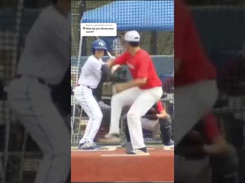 How I Throw My Curveball! | #shorts #baseball