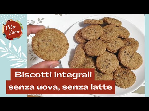 YOU WILL NEVER BUY COOKIES MORE! HEALTHY WHOLEMEAL COOKIES HEALTHY FOOD