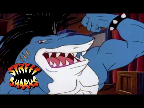 SHARK 'N' ROLL | Street Sharks | Cartoons for Kids | WildBrain Superheroes