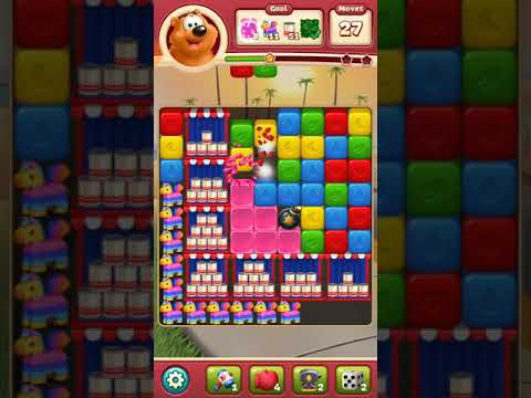 Toon blast 3221 crown 3 stars