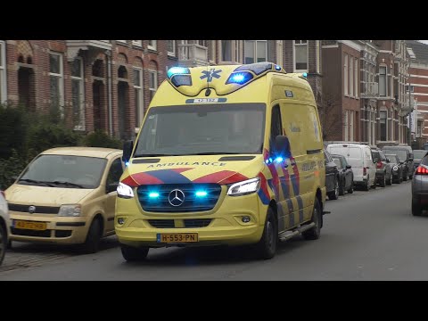 Ambulances met Spoed onderweg in Amsterdam Woerden Wognum en Alkmaar