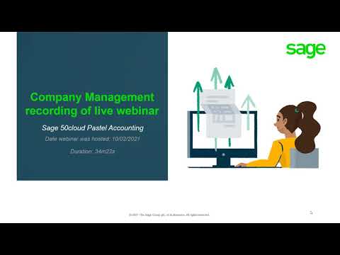 Sage 50cloud Pastel (ZA) - Recording of live webinar:...