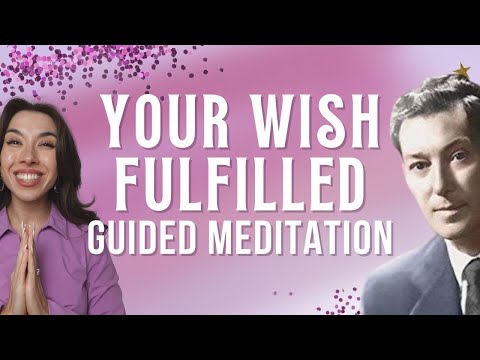 WISH FULFILLED Morning Meditation to Manifest Anything [Loop Your Imaginal Clip] Neville Goddard 💕