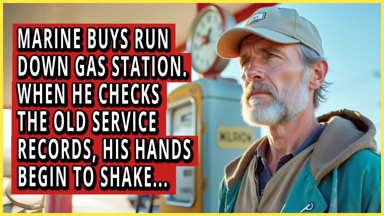 Marine Buys Run-Down Gas Station. When He Checks the Old Service Records, His Hands Begin to Shake