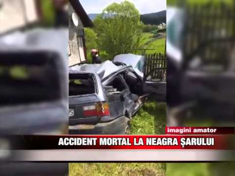 Accident mortal la Neagra Şarului