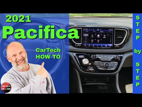 2021 Chrysler Pacifica Pinnacle - CarTech Infotainment How To