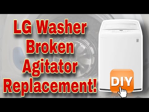 How to Fix LG Washer Broken Agitator | Not Washing Correctly | Model WT1501CW