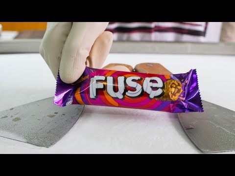 Cadbury FUSE ICE CREAM ROLLS Experiment