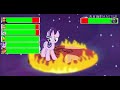 I Looney 2001 Aliens Attack Scene With Healthbars