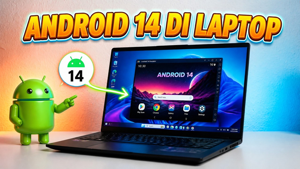 AMAZING! Install Andoid 14 Di Windows Dengan LD Player 14