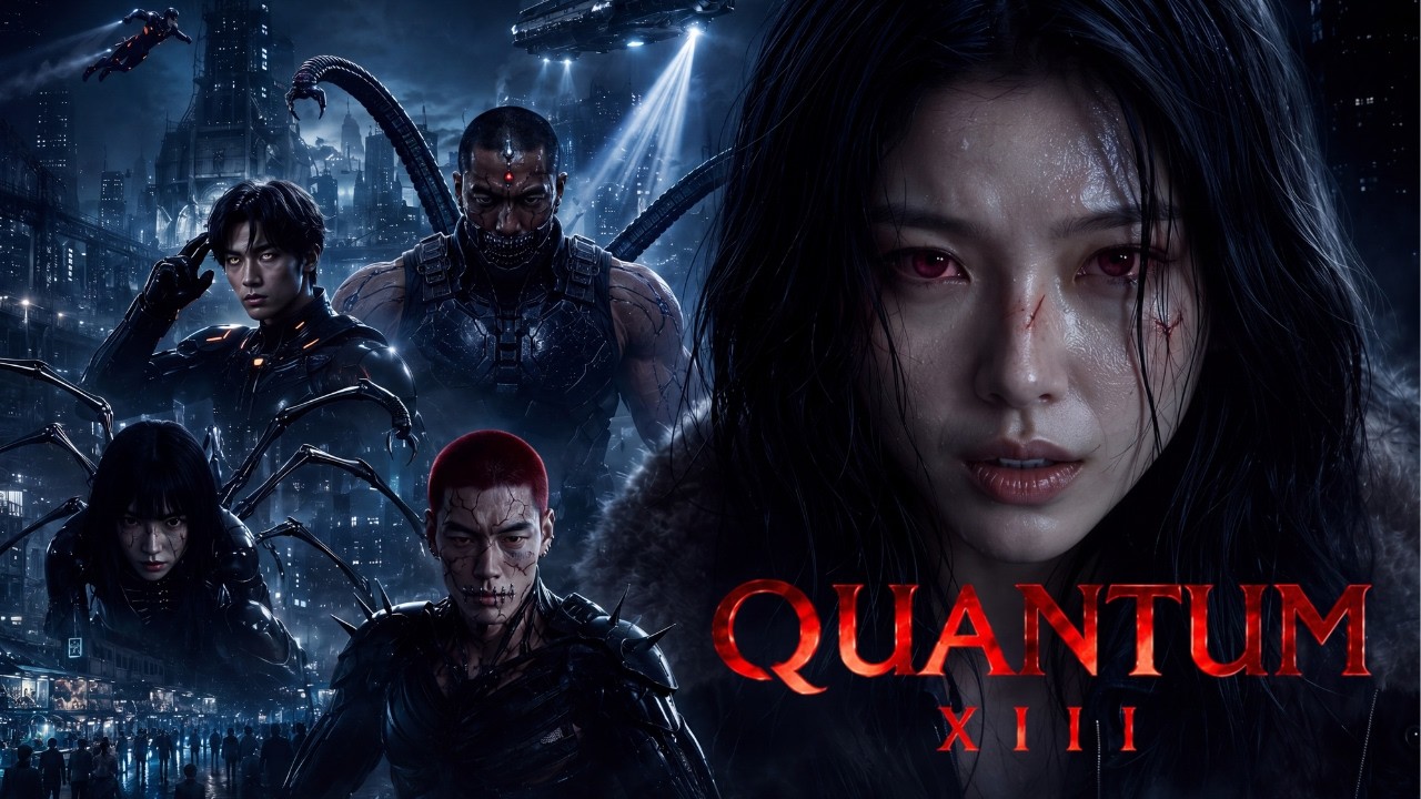 Miniatura HD: A Sci-Fi Cyberpunk Action Movie with Undead Cyborgs vs Superhumans | QUANTUM 13 - ACT 01