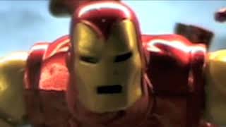 Iron Man in Manhattan stop motion animation
