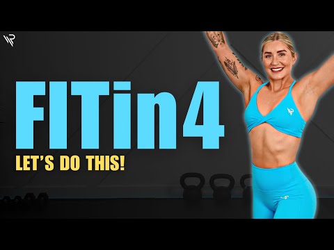 FIT IN 4 CHALLENGE | 4 Week Challenge | Get Stronger and Fitter in 4 weeks