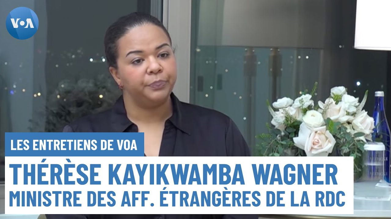 Entretien avec la ministre des Affaires étrangères de la RDC