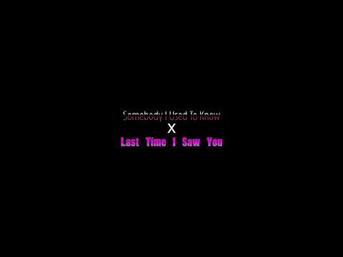 Somebody I Used To Know X Last Time I Saw You | Gotye X Nicki Minaj | Mashups | Diyon Fernando