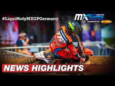 News Highlights | EMX125 Presented by FMF Racing Race 2 | MXGP of Flanders 2022 #MXGP #Motocross