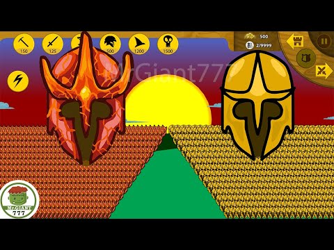 EPIC GOLDEN SPEARTON VS EPIC ELITE SPEARTON LAVA, FINAL BOSS | Stick War Legacy Mod | MrGiant777