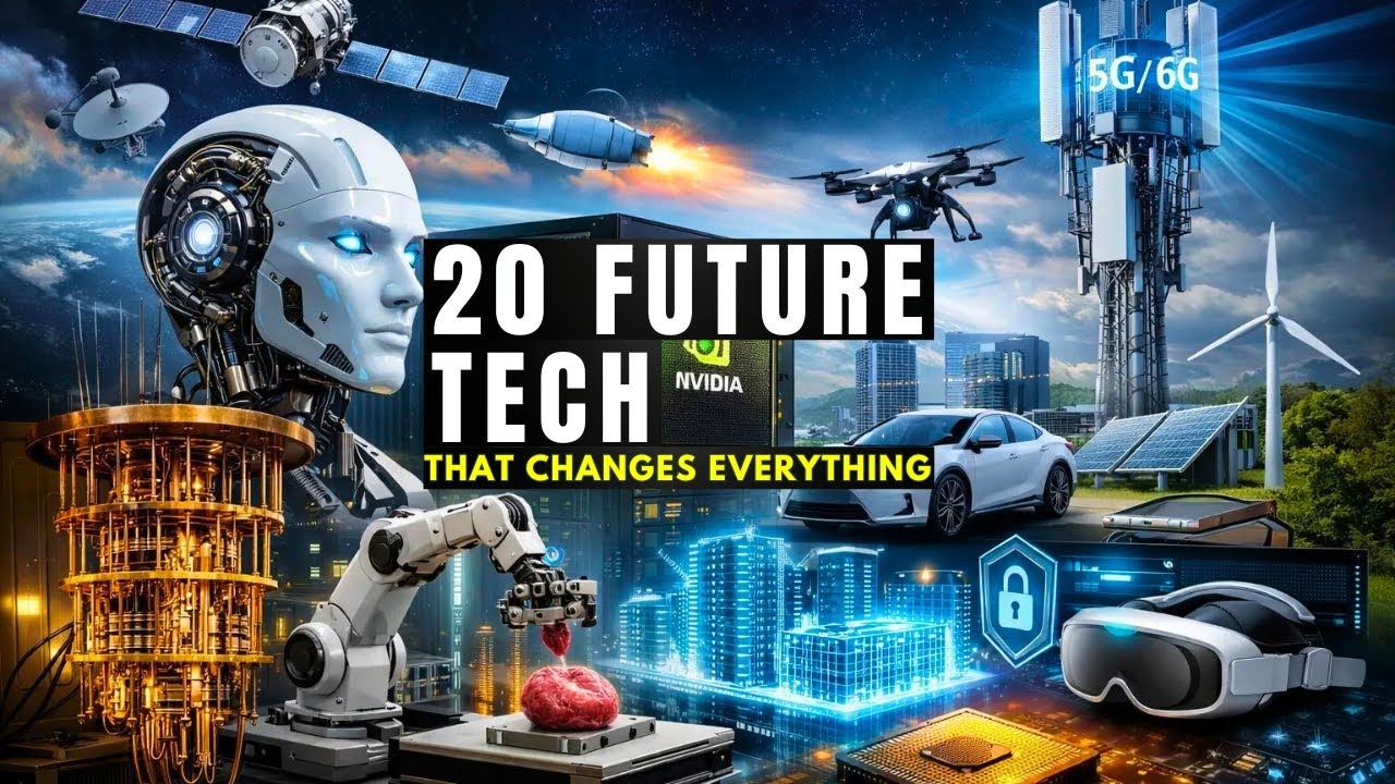 20 Technology Trends That Will Shape the Future (AI, 5G, Blockchain & More)