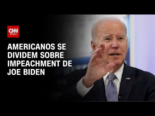 Americanos se dividem sobre impeachment de Joe Biden |  CNN AO VIVO